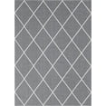 thumbnail image 2 of Rugs.com Georgia Collection Rug – 8' x 11' Dark Gray Flatweave Rug Perfect For Living Rooms, Large Dining Rooms, Open Floorplans, 2 of 9