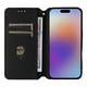thumbnail image 2 of For iPhone 17 Case Wallet Rhombus Imprinted Leather Phone Cover -, 2 of 5