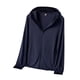 thumbnail image 2 of Chaqueta con capucha y protección solar para hombre, ligera, con capucha, para verano XXXL, 2 of 9