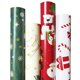 thumbnail image 1 of Papel de regalo navideño Zuffeloria, 4 rollos, 43 x 5 m, 1 of 6