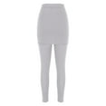 thumbnail image 7 of REALiKUN Women Tennis Skirted Leggings High Waisted Length Yoga Leggings with Skirts Outdoor Sport Workout Hiking Clothing, 7 of 7