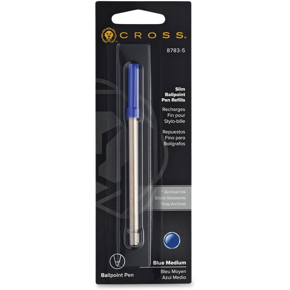 Cross Slim Ballpoint Pen Refill Blue 87835