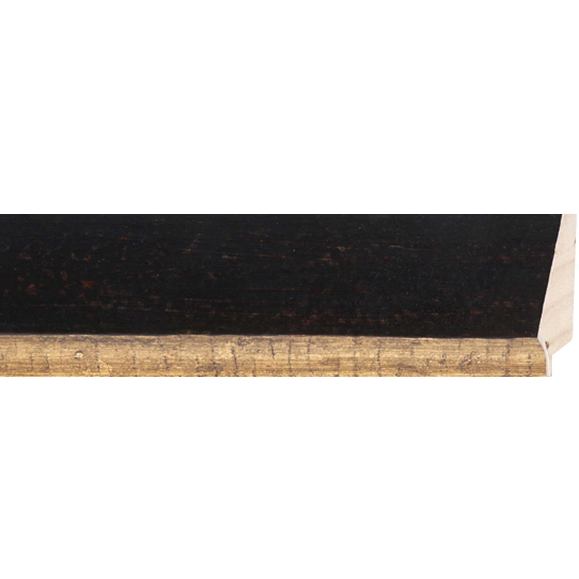 18x24 Frame Gold Real Wood Picture Frame Width 2.25 Inches | Interior Frame Depth 0.5 Inches |