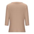 thumbnail image 5 of IROINNID Cardigan for Women Front Open Basic Cardigan Solid Plain All-match Jacket for Women Casual Daily Cardigans,Khaki, 5 of 5