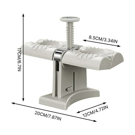 

2PC Automatic Dumpling Maker Household Dumplings Fancy Kneading Dumpling Machine Artifact Set