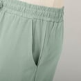 thumbnail image 7 of Women Fashion High Waisted Wide Leg Pants Drawstring Elastic Trousers Comfy Straight Leg Long Pants With Pockets Women's Pants Suits Casual Workout Sweatpants Women Women Pants Casual Loose Womens, 7 of 7