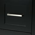 thumbnail image 3 of Ariel Hamlet 73 In. Double Rectangle Sink Vanity With Carrara White Countertop In Black, 3 of 9
