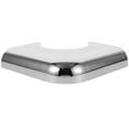 thumbnail image 4 of Milisten Pool Table Metal Corner Guard Billiard Table Pool Corner Bracket Billiard Corner Plate Cover Pool Table Corner Protector Table Hardware Accessories Silver, 4 of 5