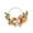 D, variant on Front Door Wreath,Artificial Maple Leaf Pumpkin Ornament With Sunflower Detail,Seasonal Hanging Decor For Thanksgiving Harvest And Fall Front Porch Layout(Orange)