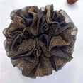 thumbnail image 3 of Anvazise Flower Shape Hair Tie High Elastic Headwear Big Shining Hair Rope Hair Accessories Golden, 3 of 13