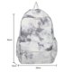 thumbnail image 3 of Bolsa Moda Tie Dye Mochilas de viaje Mochilas escolares de nylon de gran capacidad para mujeres (gris) Likrtyny Para Estrenar, 3 of 8