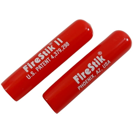 2 Lot Firestik II FST CB Radio Antenna Replacement Plastic 2.5" Red Tip Cap-Bulk