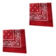 thumbnail image 1 of Ounissouiy Moda duradera Hip Hop Hombres Mujeres Bandana Deportes Headwear Bandana Muñeca Hairwrap Doble cara Head Wrap Bufanda Headwear Type5 NO5, 1 of 6