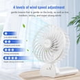 thumbnail image 3 of Ventilador de mano Psecici Mini Portable con cordón de 4 velocidades 180°, 3 of 6