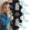 thumbnail image 3 of Blackout Kids Curtains,Colorful Text Games Black Pattern Childrens Insulated Curtains Set Of 2,Bedroom Essentials,Toddler Room Decor 42"x54", 3 of 5