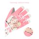 thumbnail image 3 of Niños Chica Invierno Aislados Nieve Guantes de esquí Dibujos animados Oso Estampado Impermeable XBTCLXEBCO Rosa, Grande, 3 of 6