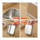 thumbnail image 1 of Caja de acero inoxidable para platos, plato cuadrado, plato multiusos, para cocina, refrigerador, cajón para verduras, olla caliente, guarnición, caja de picnic, 1 of 4
