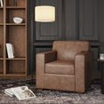 thumbnail image 2 of Jofran Eastwood Faux Leather Lodge Accent Lounge Chair, 2 of 6