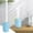 Blue, variant on Portable Desk Humidifier, Cool Mist Humidifier for Home Bedroom Office Plants, Colorful Night Light, USB Powered, Quiet Operation, Water Shortage Protection, 8-Hour Continuous Humidification