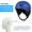 White, variant on Helmet Women Men Snow Helmet With Detachable Earmuff Men Women Snowboard Helmet With Goggle Fixed Strap Safety Skiing Helmet Skiing Sports Helmet