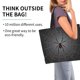 thumbnail image 2 of Disketp Black Spider On Web Bolsa Tote Estampada para Mujer, Bolso de Hombro y de Mano para Compras y Viajes, 2 of 8