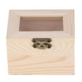 thumbnail image 2 of Joyero de madera Caja de almacenamiento organizadora para anillo, arete, collar, corbatas A UNA Jinwen Caja de joyería de madera, 2 of 8