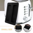 thumbnail image 4 of WEUVEB 2Pcs Protective Silicone Toaster Lid for Home Use Kitchen Bread Maker Cover Black, 4 of 8
