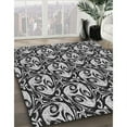 thumbnail image 2 of Ahgly Company Indoor Rectangle Patterned Mid Gray Novelty Area Rugs, 2' x 3', 2 of 6