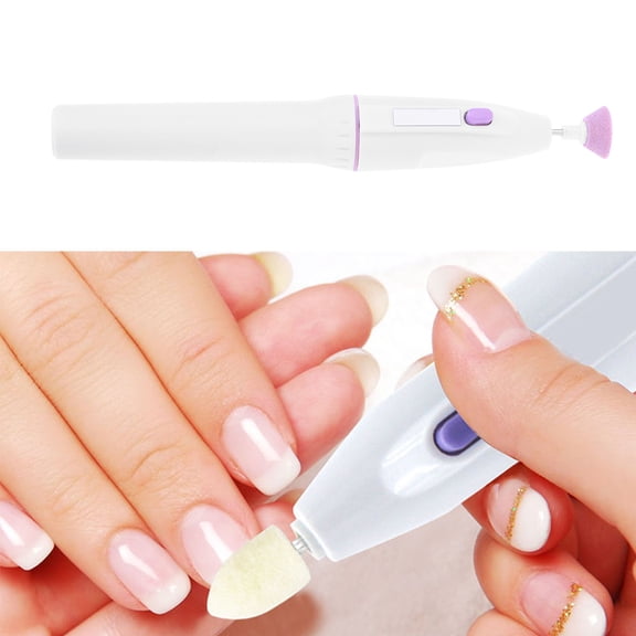 Pixnor Nail File Art Electric Drill with 5 Bits, Electric File Drill Nail Art Polisher  Manicure Pedicure Machine, Manicure Tools, Manicure Kits