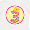 thumbnail image 4 of Inktastic Princess 3rd Birthday Girls Toddler T-Shirt, 4 of 5