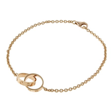 Pre-Owned Cartier CARTIER Baby Love Bracelet 18K K18 Pink Gold Women's (Like New)