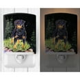 thumbnail image 2 of Caroline's Treasures SS8475CNL Starry Night Rottweiler Ceramic Night Light, 6x4x3", multicolor, 2 of 2