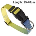 thumbnail image 2 of Dog Collar Gradient Soft Clasp Comfortable Nylon Adjustable Pet Collar For Large, Medium And Small Puppies, 2 of 5