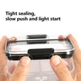 thumbnail image 5 of 1Pcs Clear Snack Box Container,4 Compartments Divided Serving Tray with Lid,Snackle Box Container,Snack Organizer for Fruit,Veggie,Perfect for Party,Entertaining,Grain,Sugar,Flour,Rice,Nut, 5 of 6