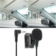 thumbnail image 4 of Car External Microphone with Audio Cable U-Shaped Clip for Radio Automatic DVD Player, 4 of 5