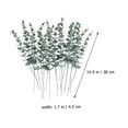 thumbnail image 2 of FOMIYES 24Ud Plantas Artificiales De Para Natural En Oficina Y Hogar, 2 of 8