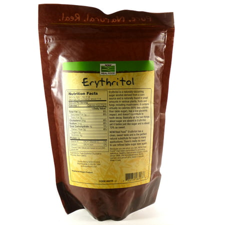 Best Now Foods Erythritol 100% Natural Sweetner, 1 Lb deal