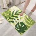 thumbnail image 5 of Elainilye Multicolor Leaf Plant Bathroom Mat, Non-Slip Absorbent Floor Rug 16x23.6in, Soft Polyester Door Mat for Bedroom, Dorm, Nursery, 5 of 6