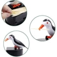 thumbnail image 3 of 2 dispensadores de palillos de dientes para pájaros, dispensadores creativos de palillos de dientes para pájaros, soportes para palillos de dientes (negro), 3 of 5