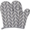 thumbnail image 1 of Silicone Oven Mitts, Professional 466℉ Heat Resistant Cooking Gloves Non Slip, 1 of 4