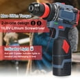 thumbnail image 7 of Spirastell Electric drill,2in1 Drill Torque Motor Screw Drill Screwdriver Motor Screw Driver 45Nm Torque Motor HUIOP Tool Appliances Furniture Installation Tool 45Nm Torque El, 7 of 7