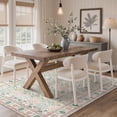 thumbnail image 2 of KUETH 5x7 Vintage Area Rugs Machine Washable Rugs for Living Room, Non Slip Flat Pile Rug with Rubber Backing, Boho Rug for Entryway Bedroom Dining Room Home Office, 2 of 12