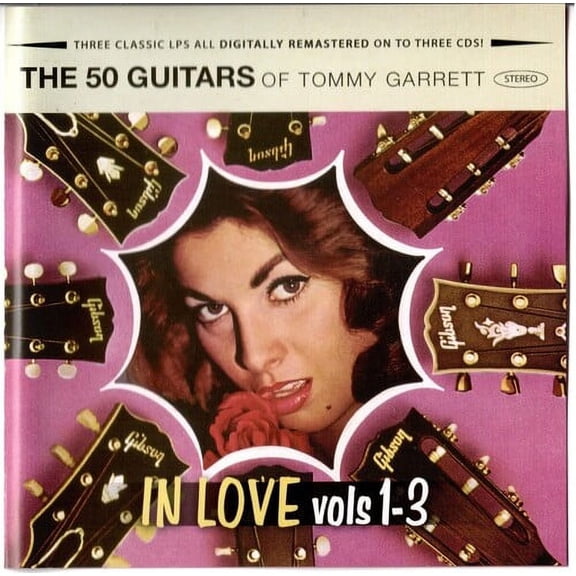 Tommy Garrett - 50 Guitars In Love (volumes 1-3) - Music & Performance - CD