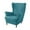 Purple, variant on 1Set Wingback Chair Slipcover With Elastic Bottom Armchair Sofa Cover King Back Wing Chair Slipcover For Bedroom