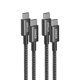 thumbnail image 1 of Cable USB C A USB C Anker A8756 100W 1m Pack X2, 1 of 5