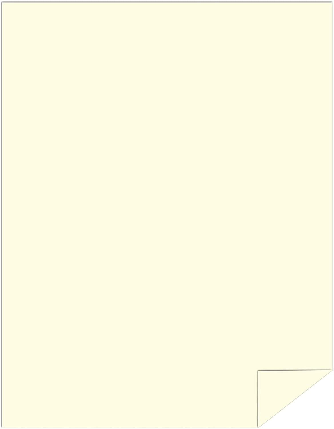 Springhill Cream Colored Paper, 24lb Copy Paper, 89gsm, 8.5 x 14 printer paper, 1 Ream / 500 Sheets - Pastel Paper with Smooth Finish (024032R)