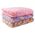 thumbnail image 4 of Waterproof Pet Mat, Pet Couch Protector, 24X16 In, Pink, Paw Print Pattern, Sherpa Throw Blanket, Puppy Kitten Bedding, Seasonal Home Use, 1 Pc, 4 of 4