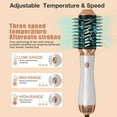 thumbnail image 4 of Blow Dryer Brush,6 in 1 Hair Dryer Brush with Air Style Wrap Hair Styler,Negative Ionic Hot Air Brush,Detachable Air Curler, Hair Styling Tools for Drying Curling Straightening, 4 of 8