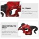 thumbnail image 4 of ColoMX Half Face Claw Devil Mask Halloween Halloween Fantasma de la máscara de disfraces Mask Mask Mask Brown, 4 of 7