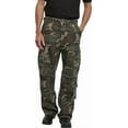 thumbnail image 3 of Big & Tall Brandit M65 Cargo Long Pants (Woodland Camo 7XL), 3 of 8